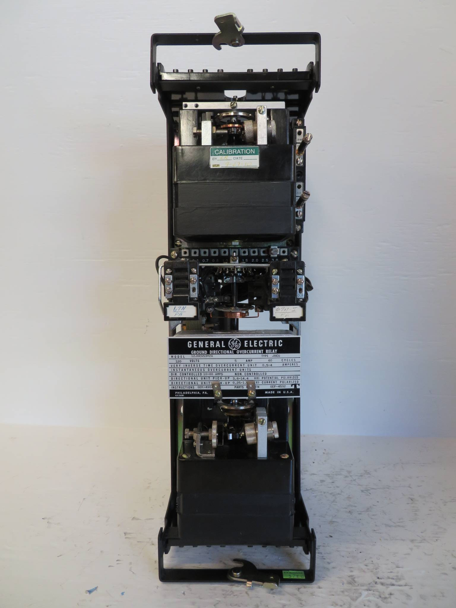 General Electric 12JBCG53M2A Ground Directional Overcurrent Relay GE